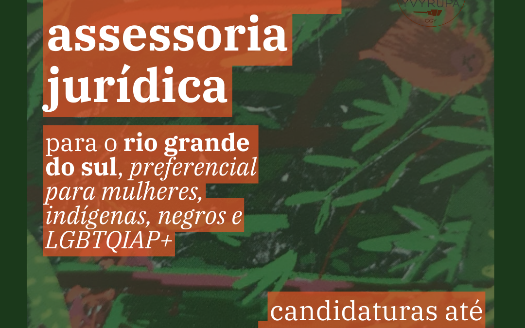 CGY contrata assessoria jurídica para promoção dos direitos guarani